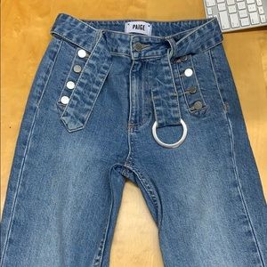 Paige Sarah Slims. With fun button tie details.